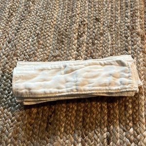 12 organic unbleached cotton cloth diaper inserts.